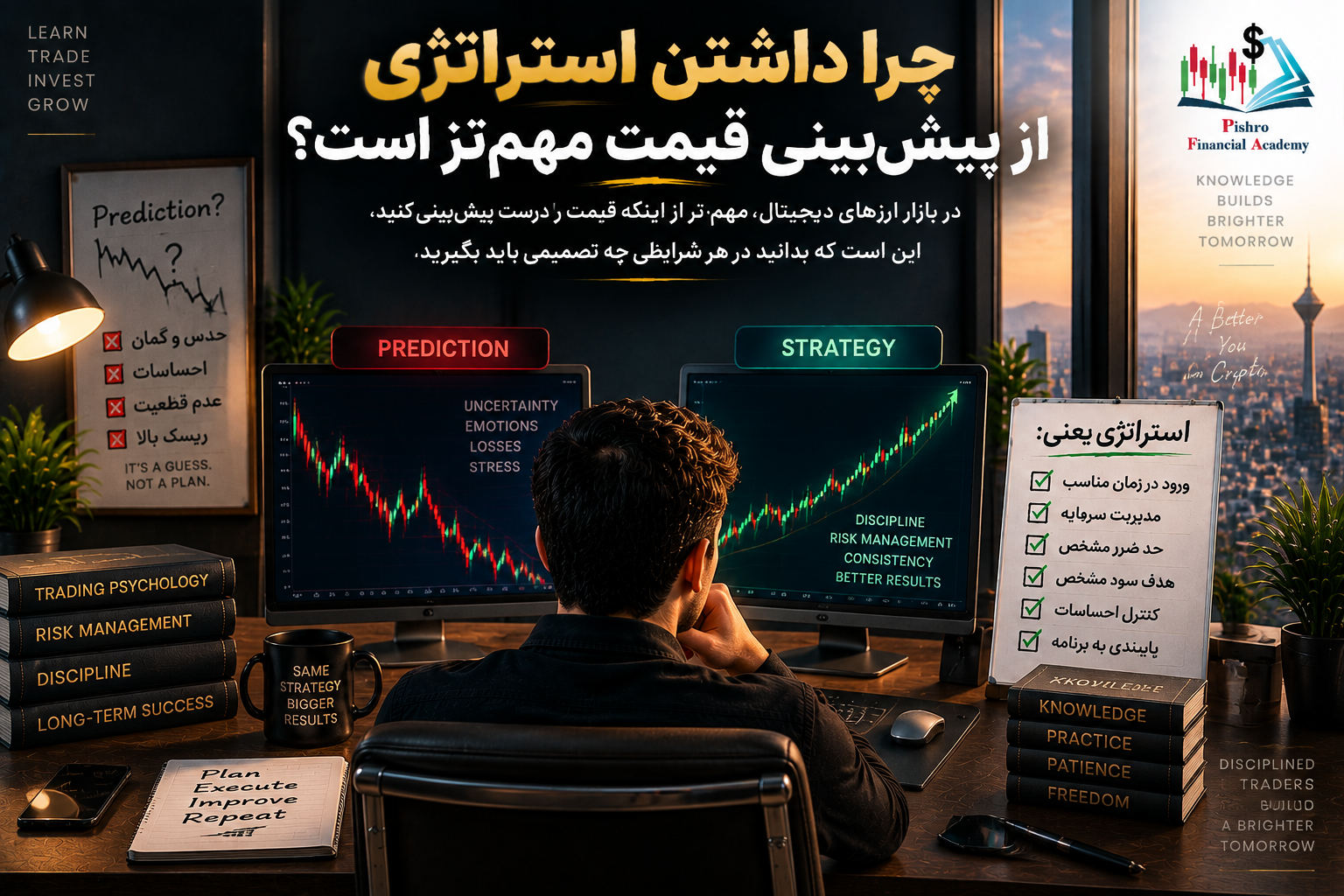 چرا داشتن استراتژی از پیش‌بینی قیمت مهم‌تر است؟