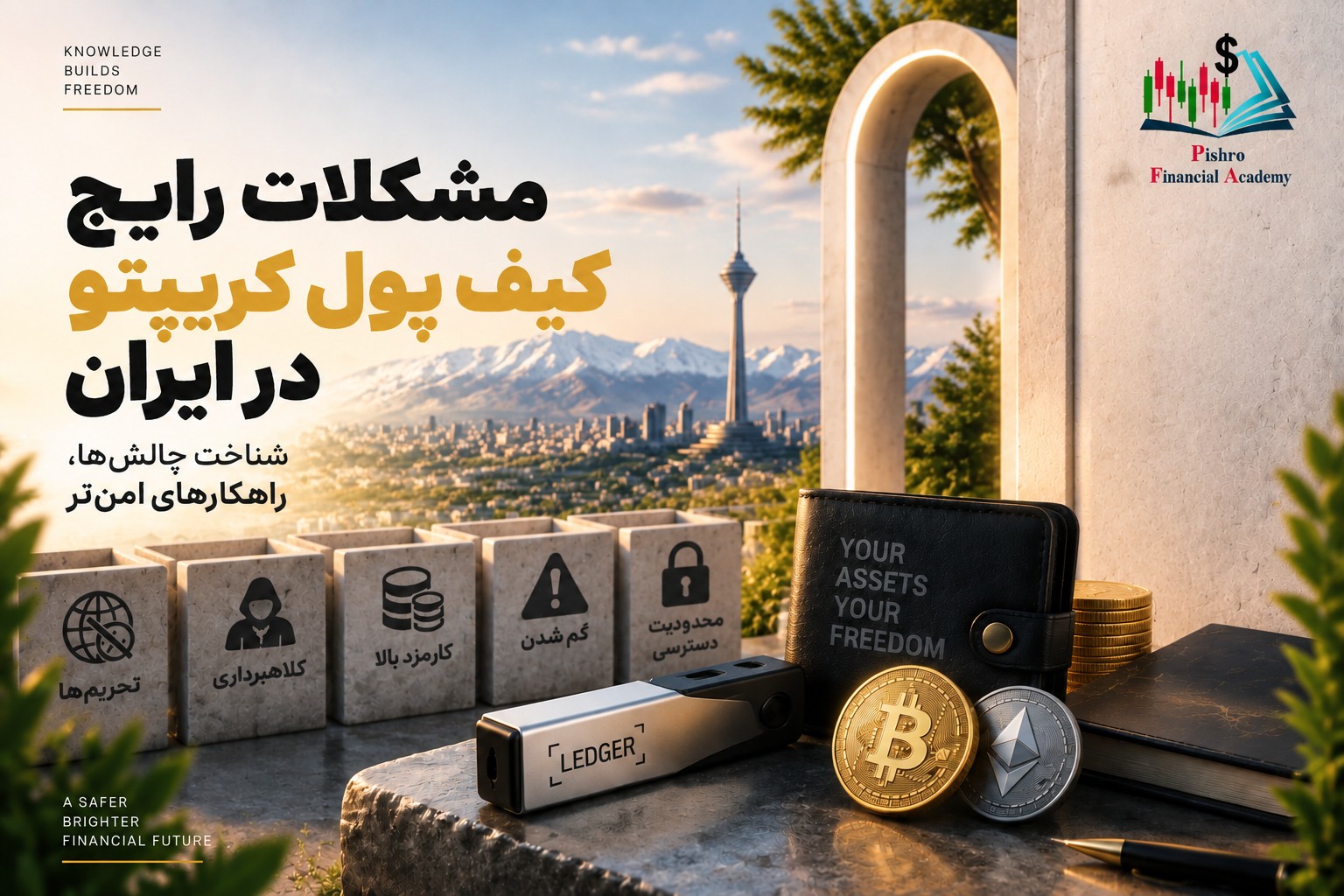 مشکلات رایج کیف پول کریپتو در ایران و راهکارهای حل آنها