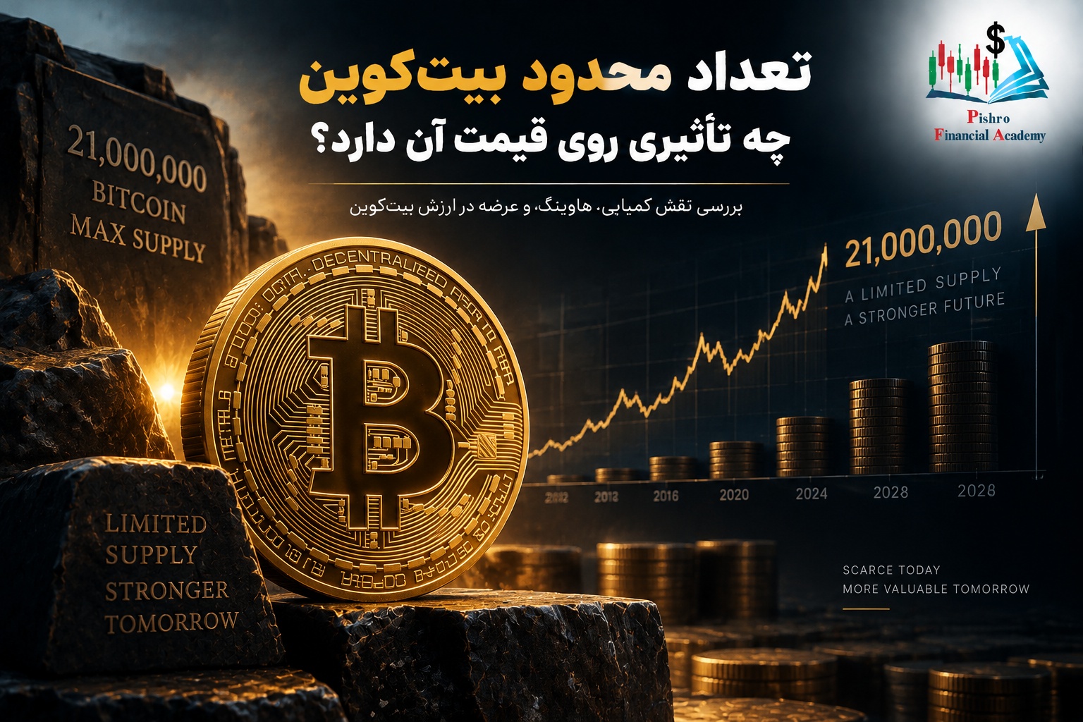 تعداد محدود بیتکوین چه تأثیری روی قیمت آن دارد؟