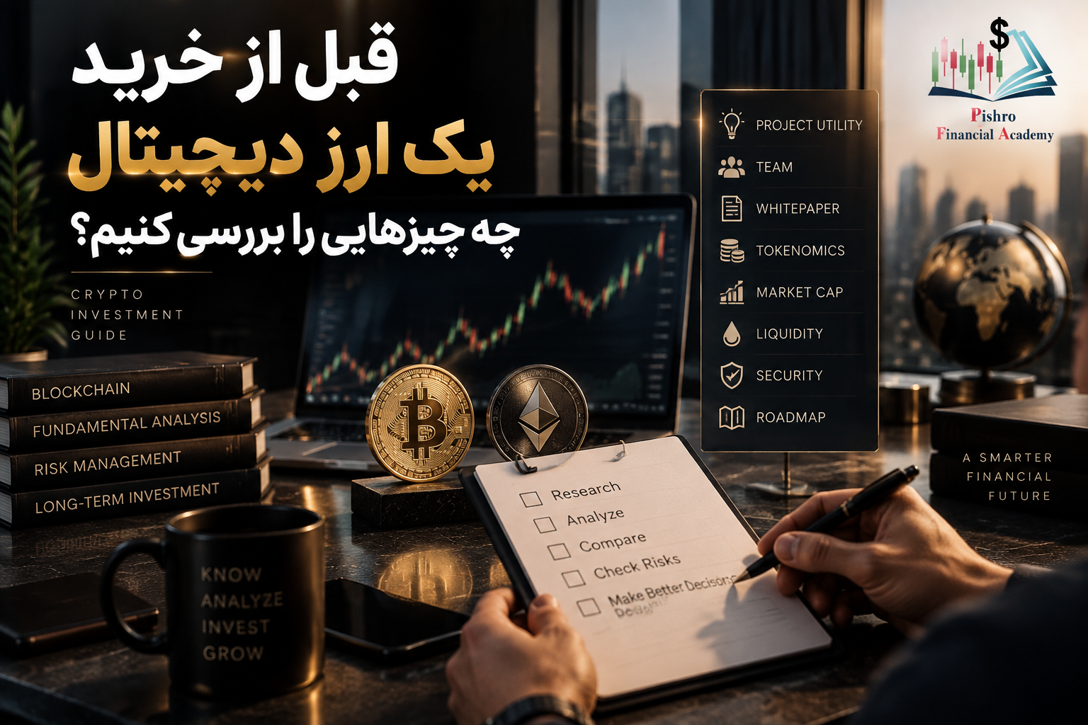 قبل از خرید یک ارز دیجیتال چه چیزهایی را بررسی کنیم؟