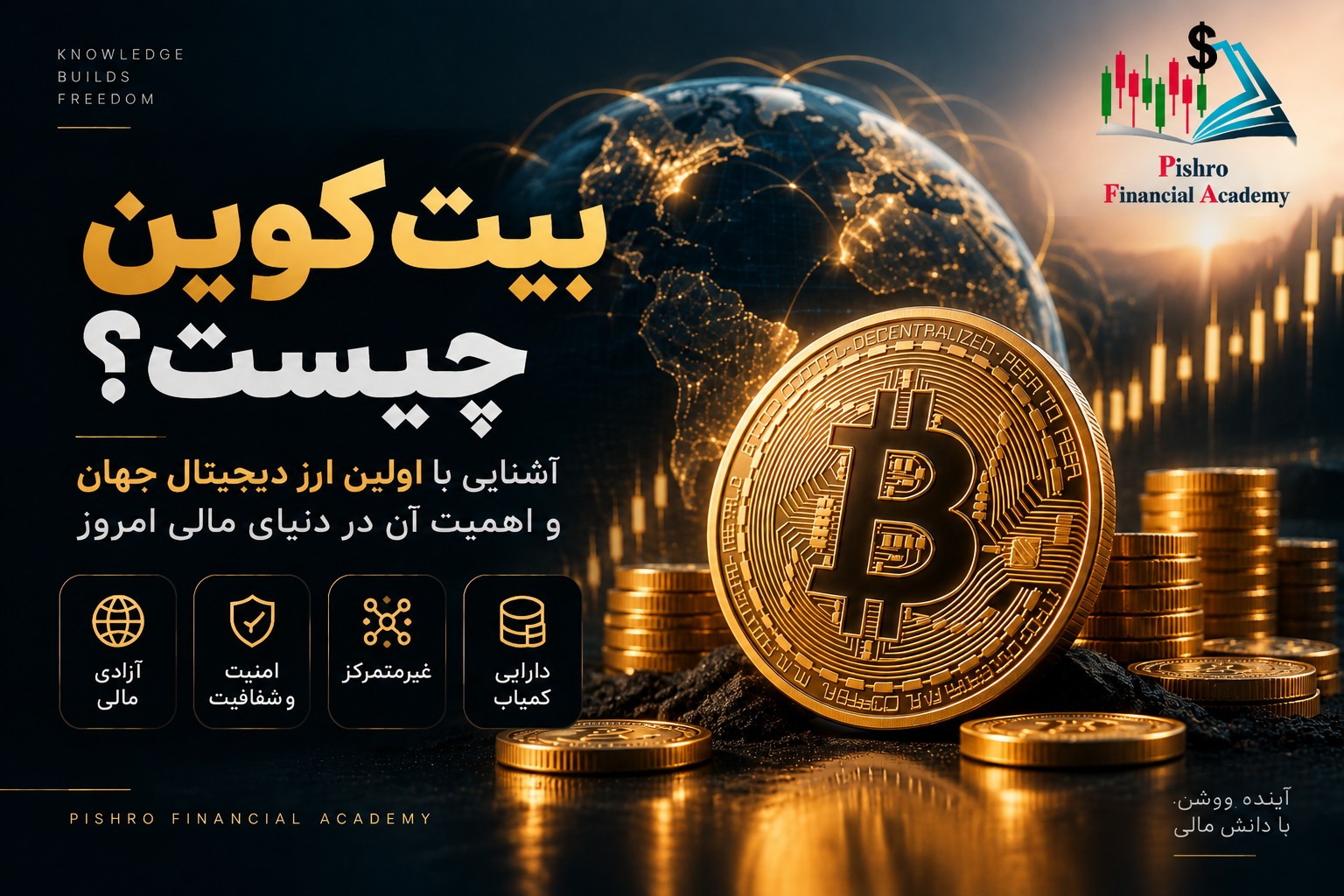 بیتکوین چیست؟ آشنایی با اولین ارز دیجیتال جهان