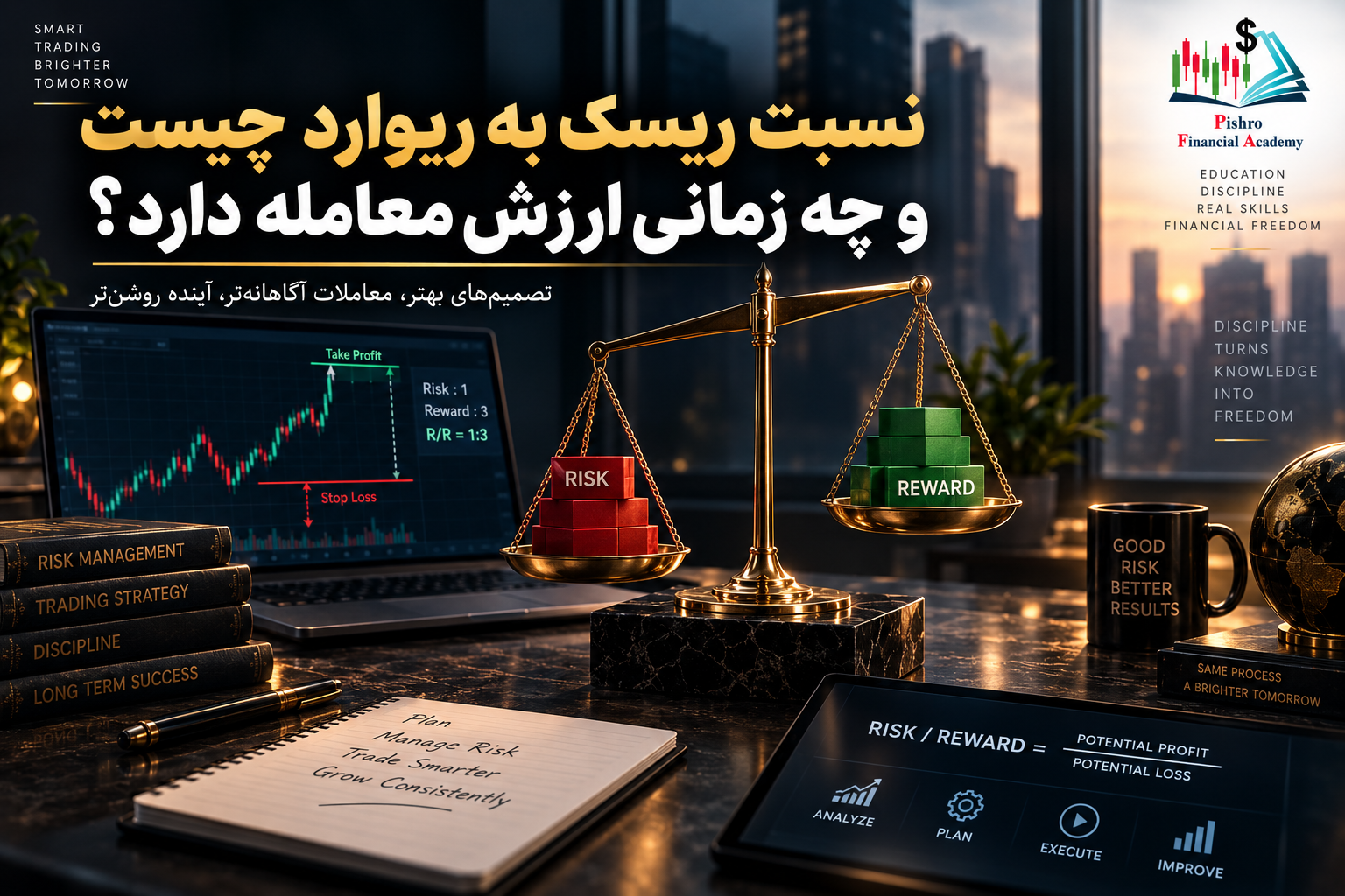 نسبت ریسک به ریوارد چیست و چه زمانی ارزش معامله دارد؟